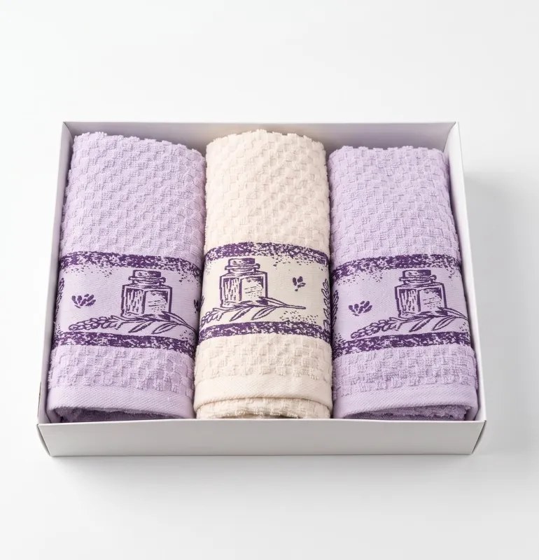 Froté utierky na riad Lavender set 3 ks