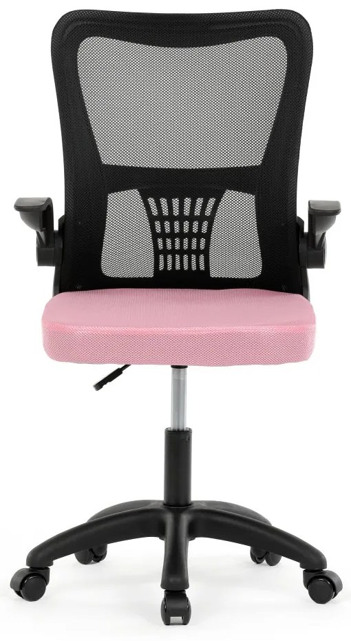 Detská pracovná stolička LUMO II — sieťovina, viac farieb Fialová