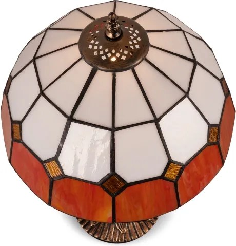 BRILAGI - Tiffany vitrážová stolná lampa SIENNA 1xE27/60W/230V