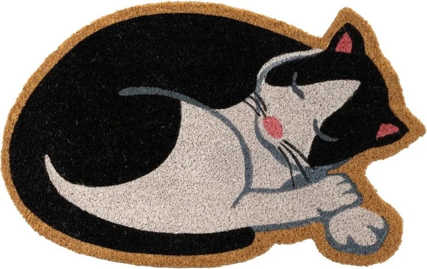 Rohožka z kokosového vlákna 40x60 cm Cat – Casa Selección