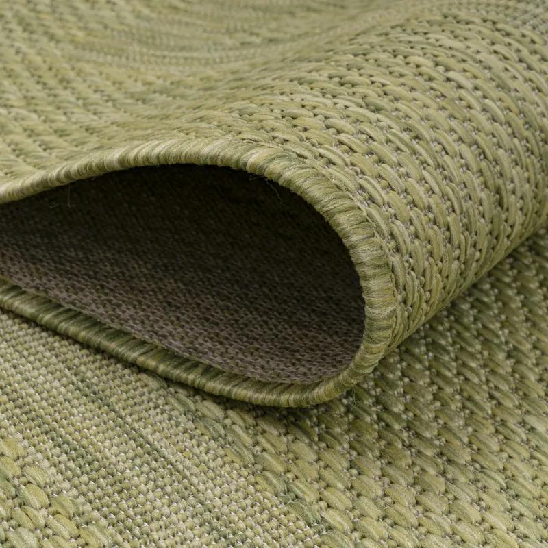 Ayyildiz Kusový koberec RELAX 4311, Zelená Rozmer koberca: 120 cm KRUH