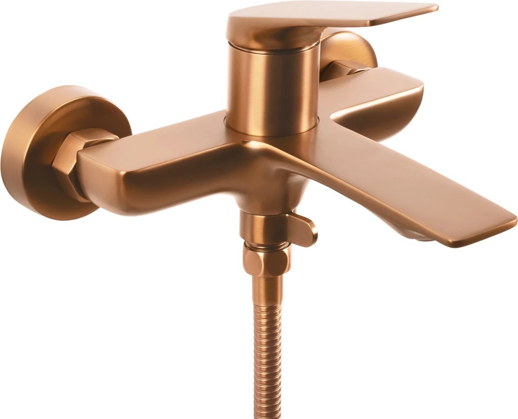 Rea Avalon, vaňová batéria s ručnou bodovou súpravou, medená matná, REA-B0492