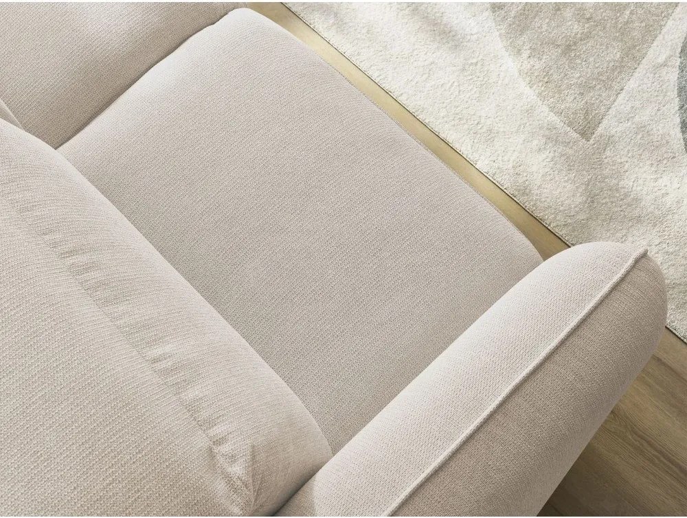 Béžová pohovka 216 cm Achille – Bobochic Paris