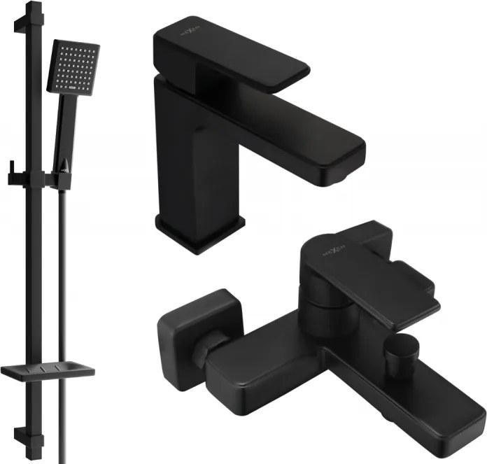 Mexen Mino DQ45 vaňový súbor, čierny - 72403DQ45-70