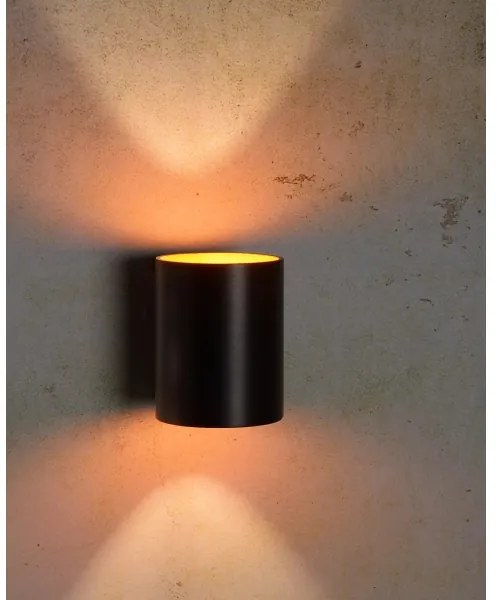 Lucide 23252/01/30 - Nástenné svietidlo XERA 1xG9/42W/230V čierna