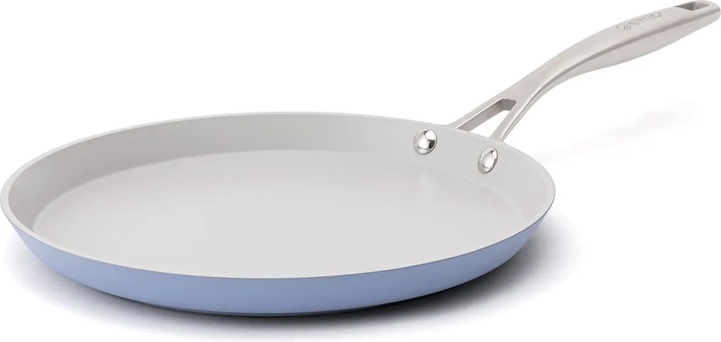 Elmich Nepriľnavá keramická panvica na palacinky Zen Ø 26 cm – modrá