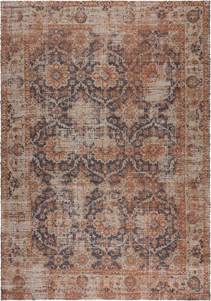 Flair Rugs, Kusový koberec Nadya Miley Blue, 80x150, viacfarebná, obývacia izba