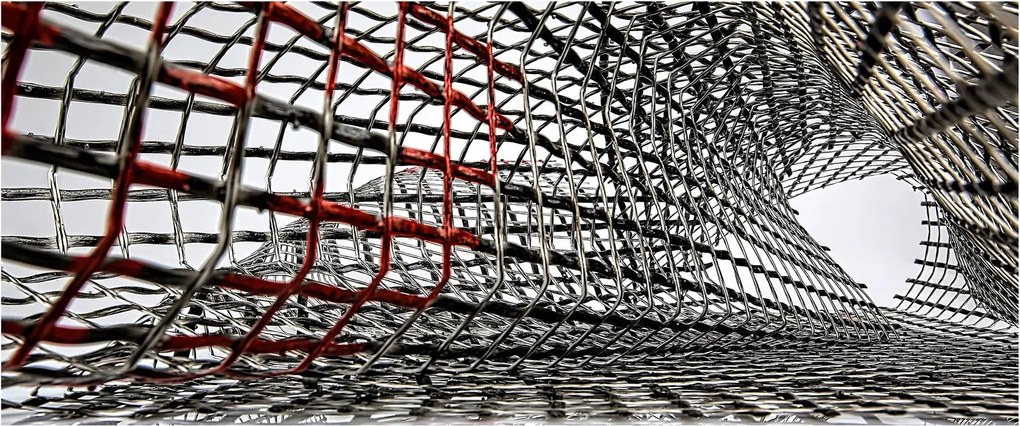 Obraz železné konštrukcie (120x50 cm)