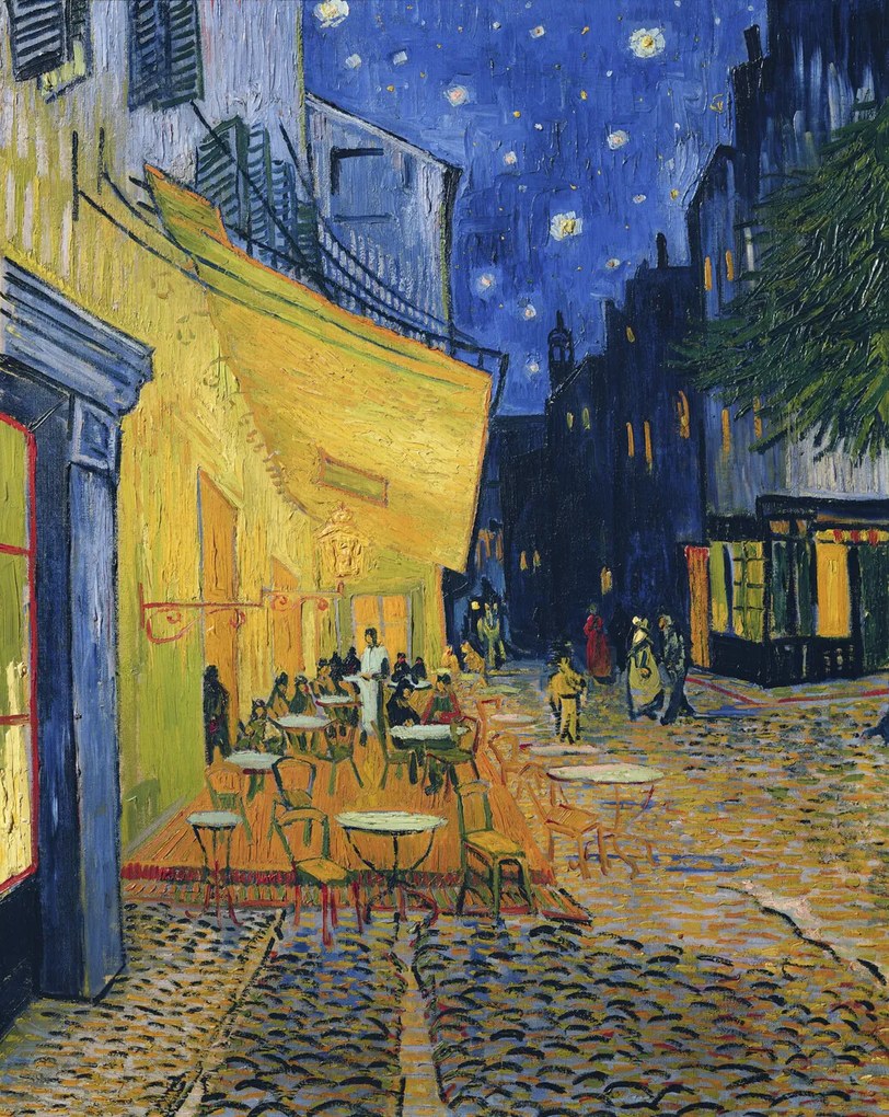 Gogh, Vincent van - Umelecká tlač Cafe Terrace, (30 x 40 cm)