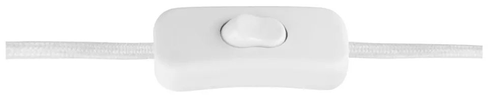 Nástenná lampa v bielo-zlatej farbe Leitmotiv Bonnet, výška 25 cm