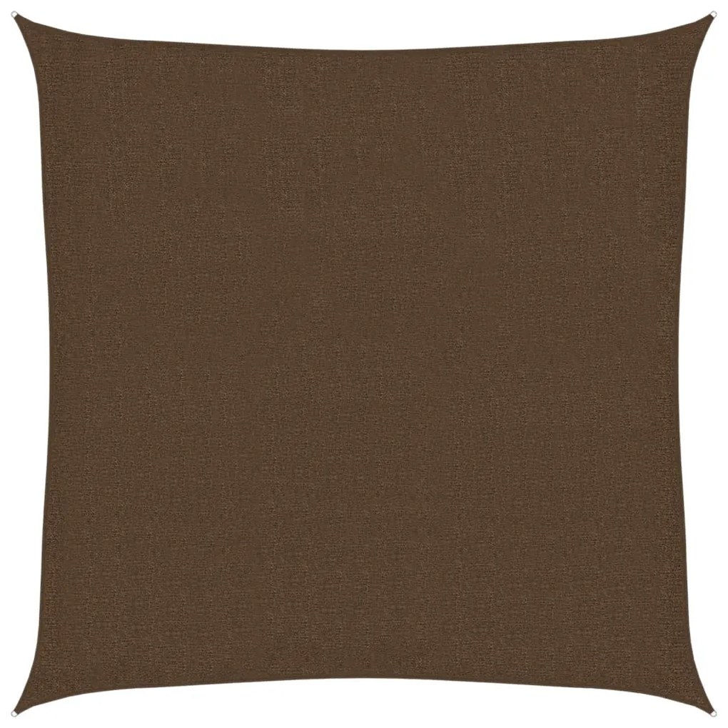 Tieniaca plachta 160 g/m², hnedá 3x3 m, HDPE