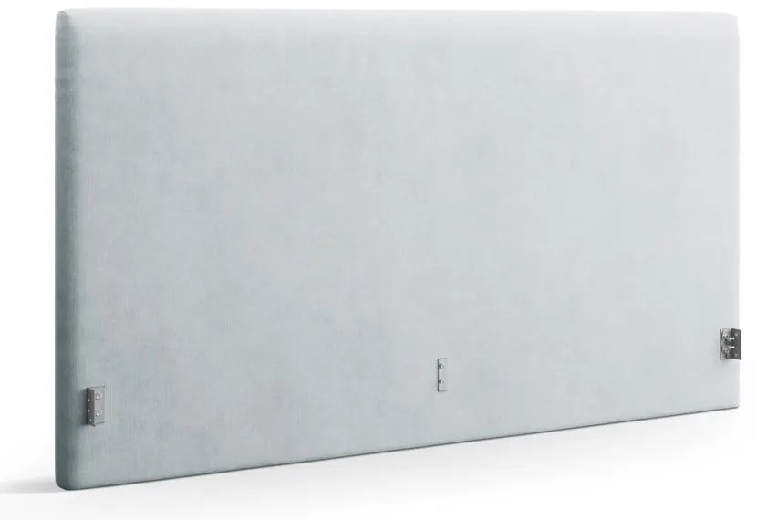 Svetlosivé čalúnené čelo postele 190,5x100 cm Remo – Micadoni