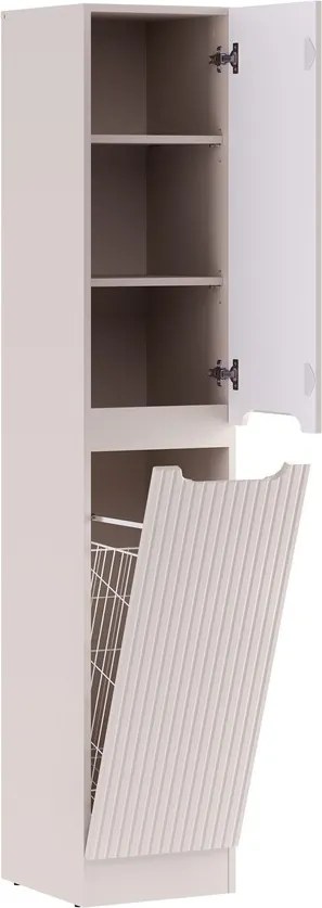 Kúpeľňová zostava Nova Cashmere I so skrinkami a doskou 100 cm kašmírová