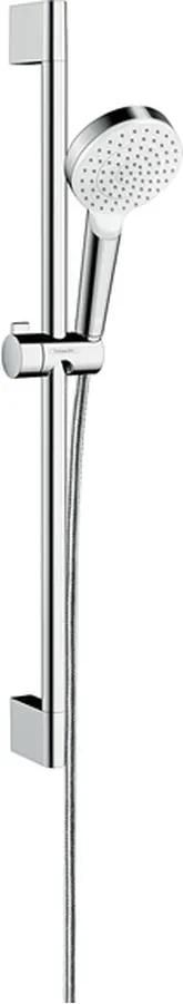 NÁSTENNÉ TYČE A DOPLNKY Hansgrohe Crometta 1jet - sprchová súprava Crometta 1jet, biela-chróm 26533400