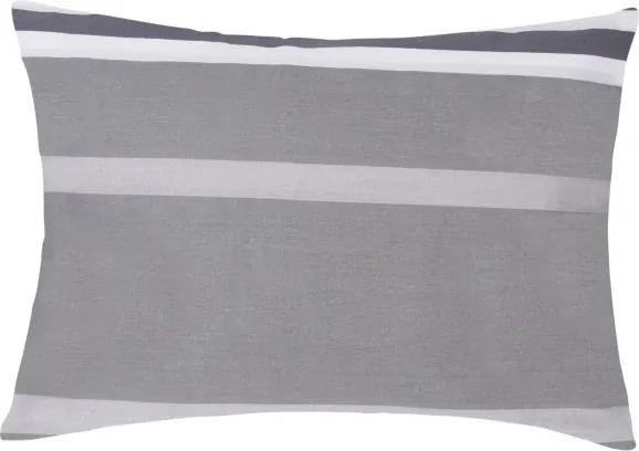 XPOSE ® Povlak na polštář KEIRA - šedá 70x90 cm