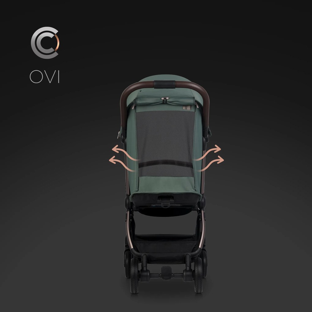 Športový kočík vhodný do lietadla Cavoe OVI Laura