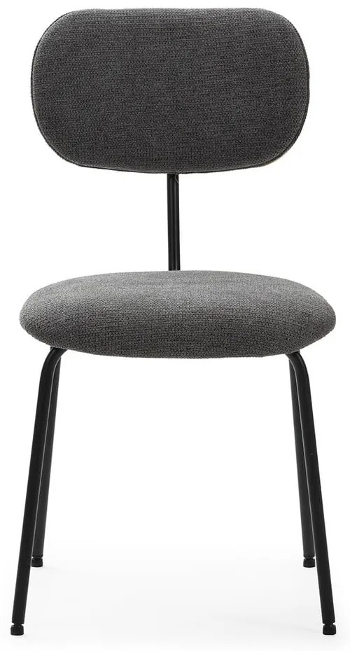 Čierne jedálenské stoličky v súprave 4 ks Dash – Marckeric