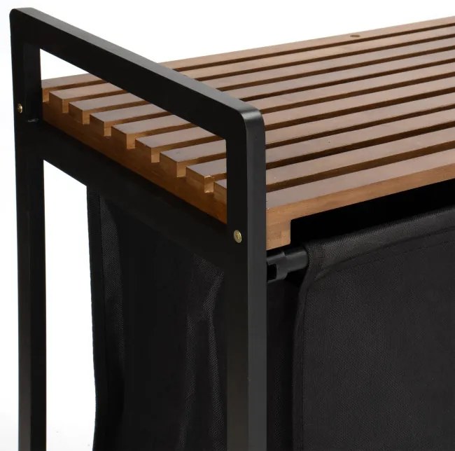 Kôš na bielizeň HANOI čierny