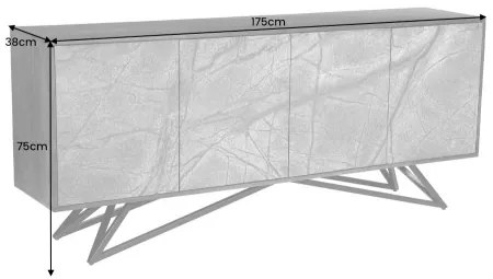 Komoda 43481 Soul 175cm Drevo Acacia  - Komfort-nábytok