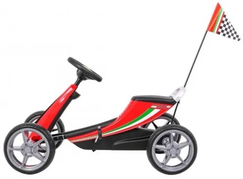 RAMIZ Detská kára Ferrari 8931 - červená