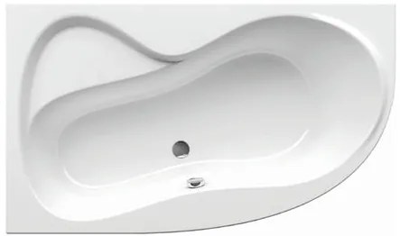 Ravak Rosa asymetrická vaňa 160x95 cm akrylát ľavá c571000000 RO16095L