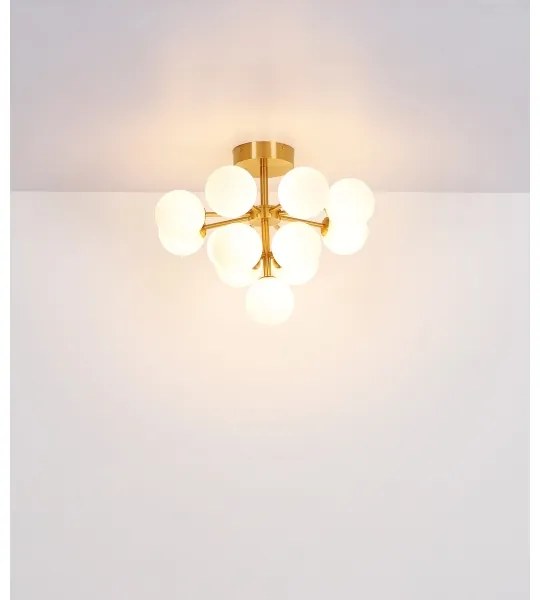 Globo 56143-13D - Prisadený luster GRAPPY 13xG9/5W/230V pr. 56 cm čierna