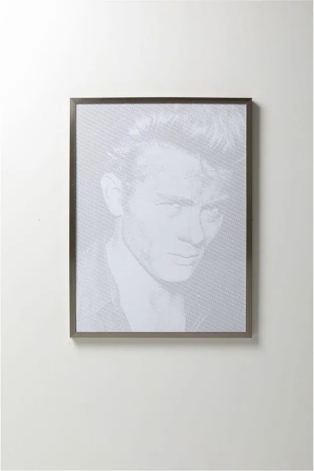 Obraz v ráme Kare Design Idol Pi×el James, 104 x 79 cm