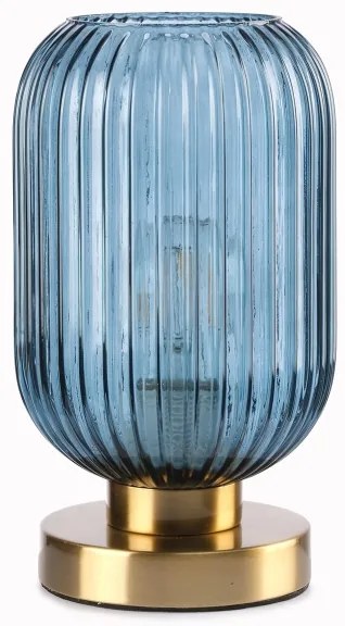 ONLI - Stolná lampa DOROTY 1xE27/22W/230V modrá/zlatá
