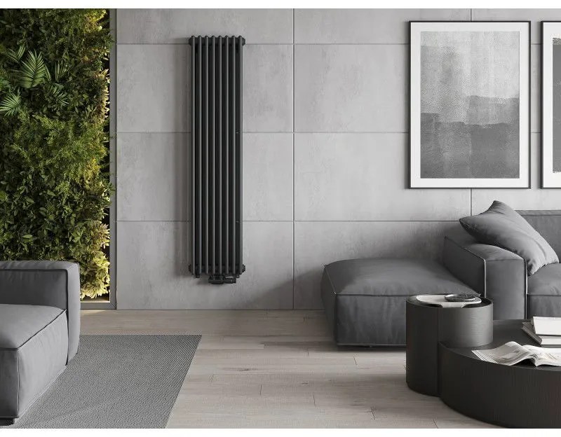 Mexen Denver, vykurovacie teleso 1600x378 mm, 1487 W, antracitová, W215-1600-378-00-66