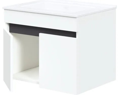 Skrinka pod umývadlo Puresa 60 cm, biela