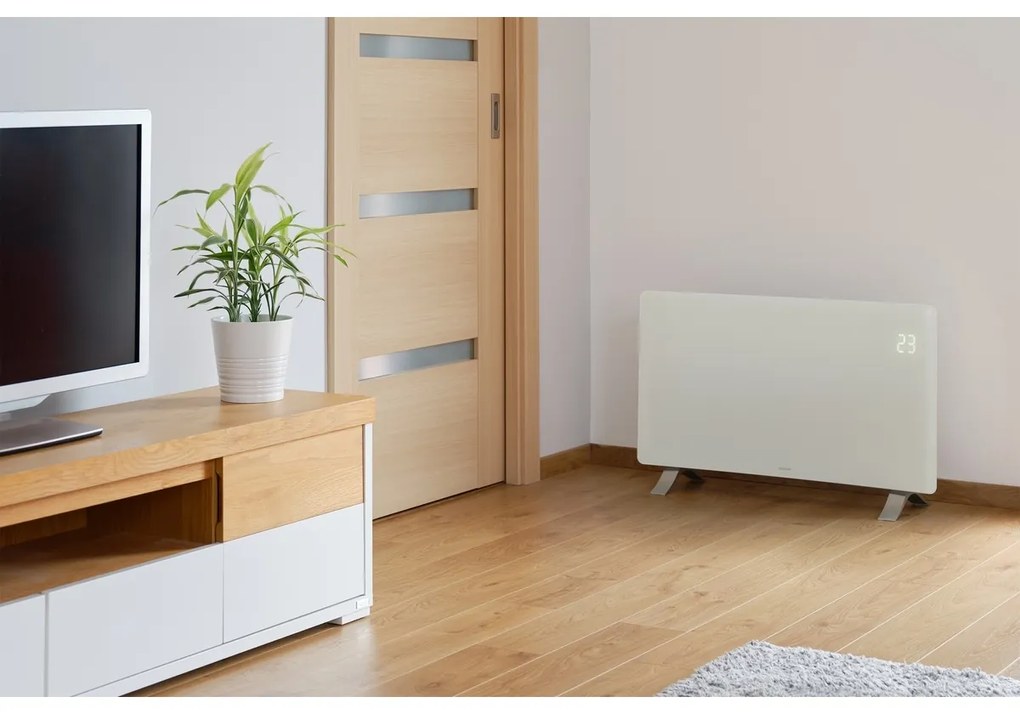 Sencor SCF 4740WH konkávny konvektor, biela