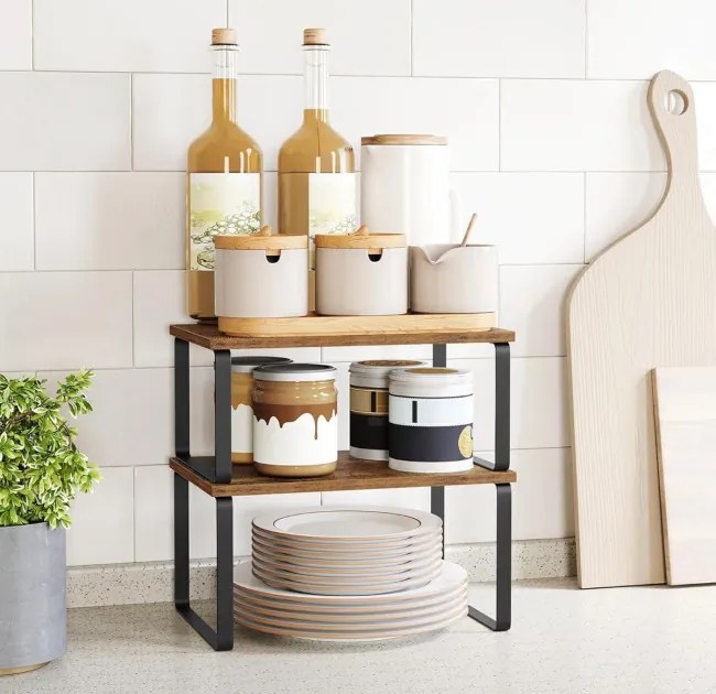 Sada kuchynských políc GINGER RUSTIC (2 ks)
