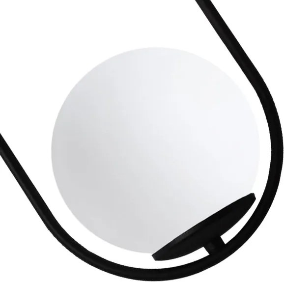 Závesné svietidlo Florence, 3x biele sklenené tienidlo, b, o, U