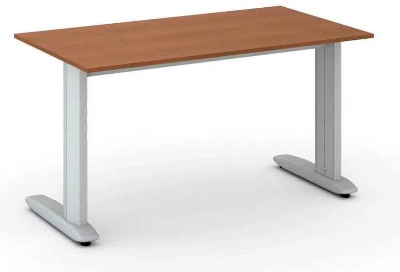 Kancelársky písací stôl PRIMO FLEXIBLE, 140x80 cm, čerešňa