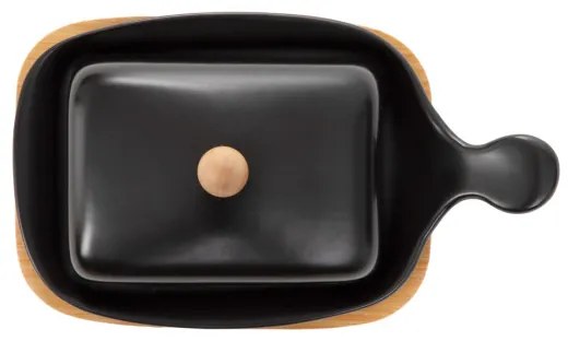 Dóza na maslo FINCAN 869704 čierna