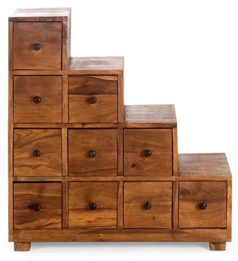 furniture-nabytek.cz - Masívna komoda Merlin z palisandru, lakovaná, hnedá