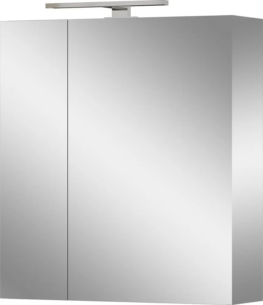 Sivá kúpeľňová skrinka 60x71 cm – Germania