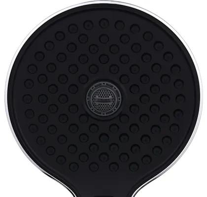 Ručná sprcha AVITAL 253 x 130 mm chróm čierna