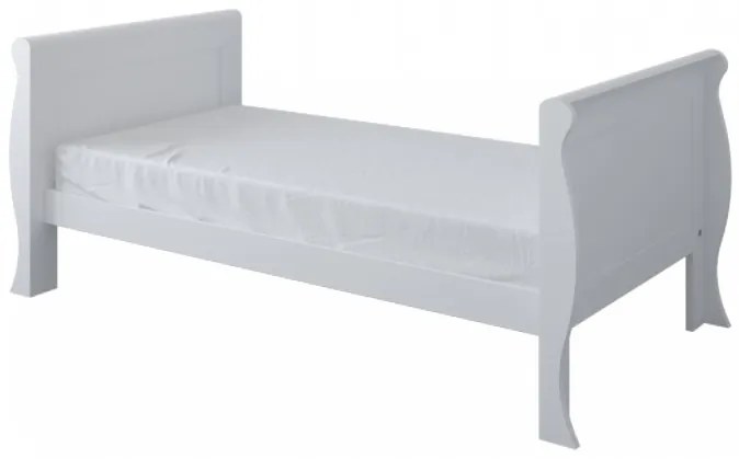 Rastúca detská postieľka SCARLET 3v1, Rozmer 140x70 cm, Biela