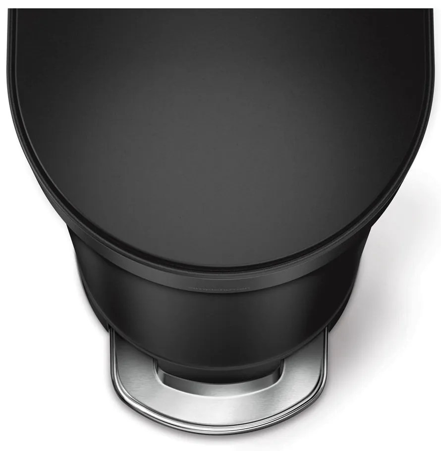 Pedálový oceľový odpadkový kôš 45 l Slim – simplehuman