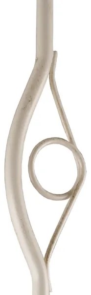 Brilagi - LED Luster na tyči ANTICO 1xE27/60W/230V biela patina