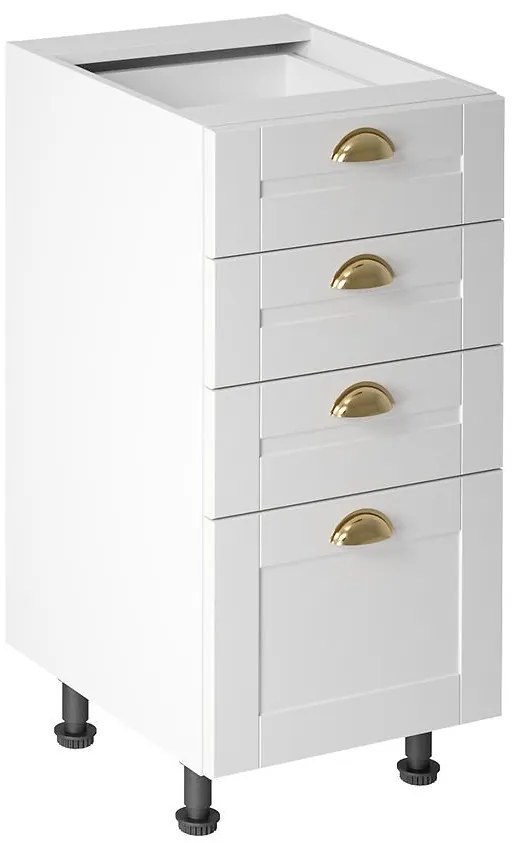 Kuchynská skrinka linea d40s4 white
