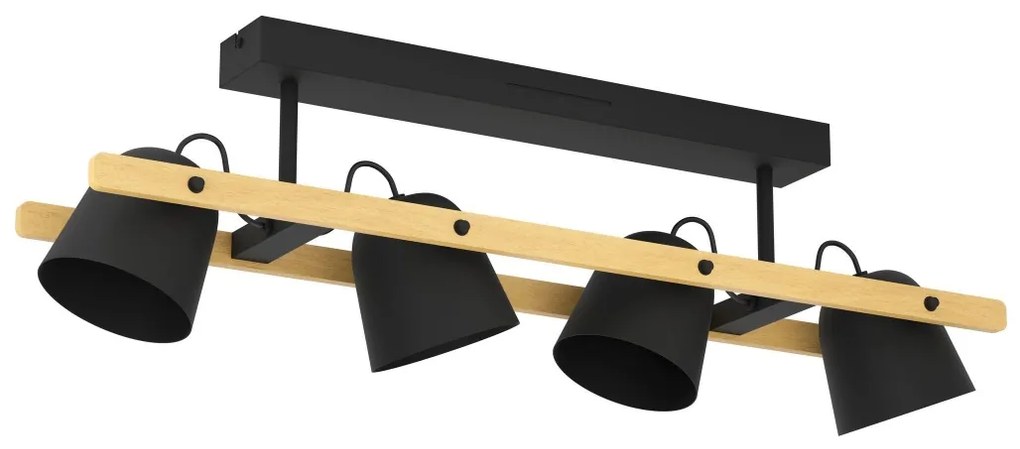 Eglo 900882 - LED RGBW Stmievateľný prisadený luster HORNWOOD-Z 4xLED/3,7W/230V