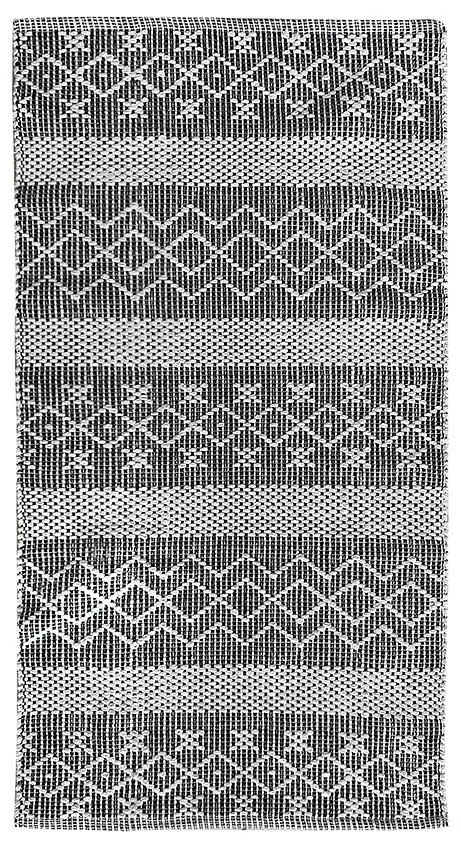 Koberec bavlnený Chindi 0.8/1.5 Cr-1271 čierny