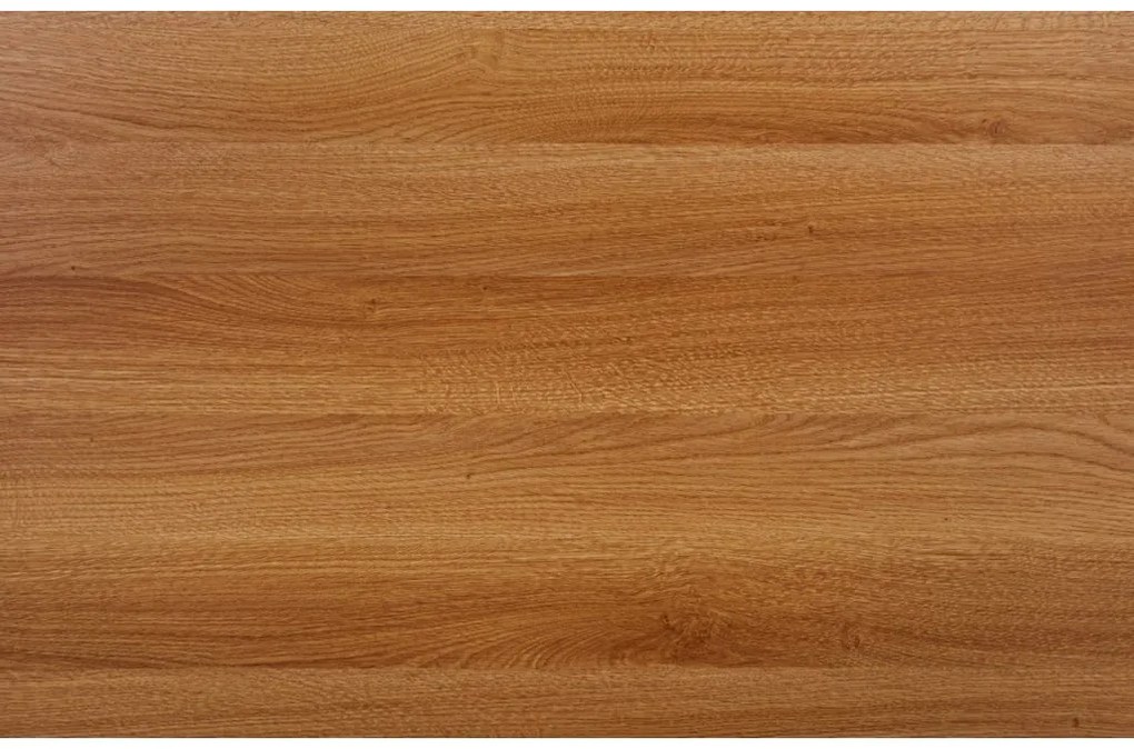 Jedálenský set 1 + 4, stôl RAMOD 100x60 cm biely/dekor dub + biela stolička KITO