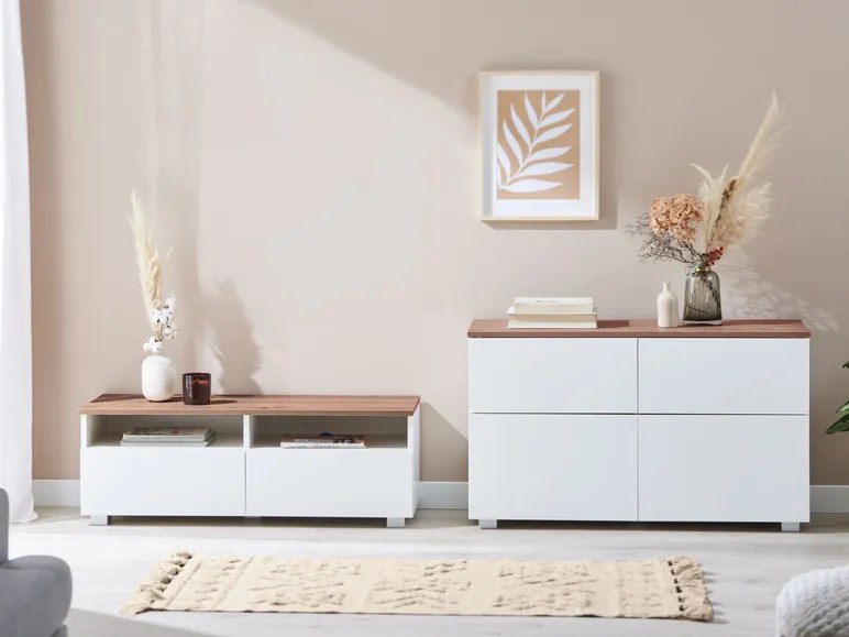 LIVARNO home Komoda Madrid s 2 zásuvkami a 2 dvierkami (850000373)