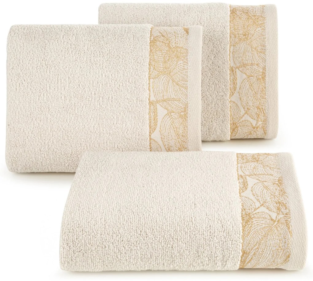 BAVLNENÝ UTERÁK AGIS 30X50 CM BÉŽOVÁ