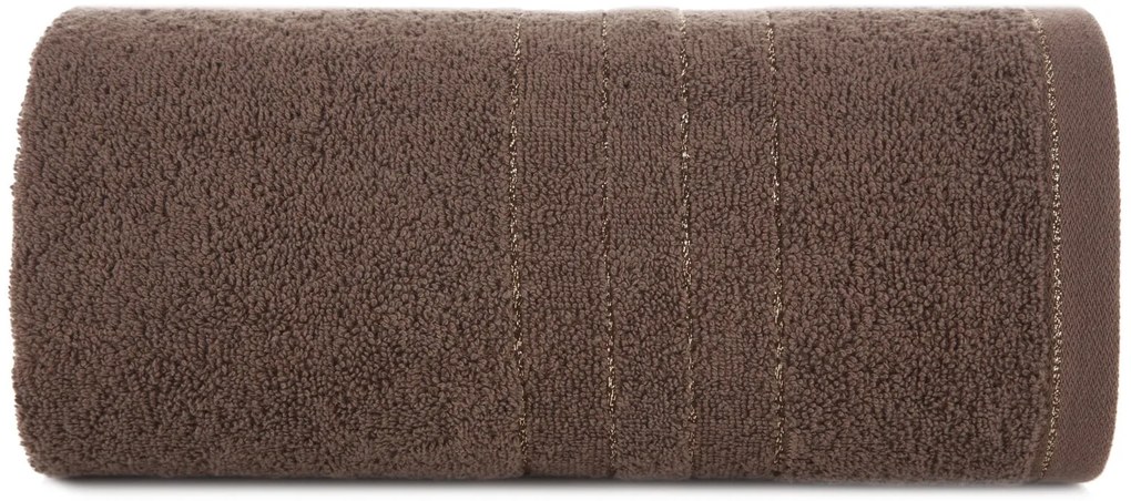 BAVLNENÝ UTERÁK GALA 70X140 CM TMAVOHNEDÁ