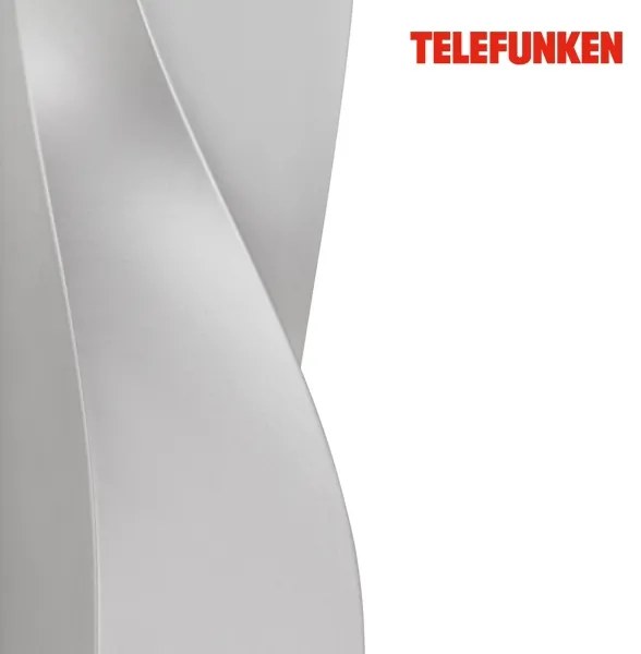 Telefunken 312704TF-LED Vonkajšie nástenné svietidlo 2xLED/5,5W/230V IP44 strieborná