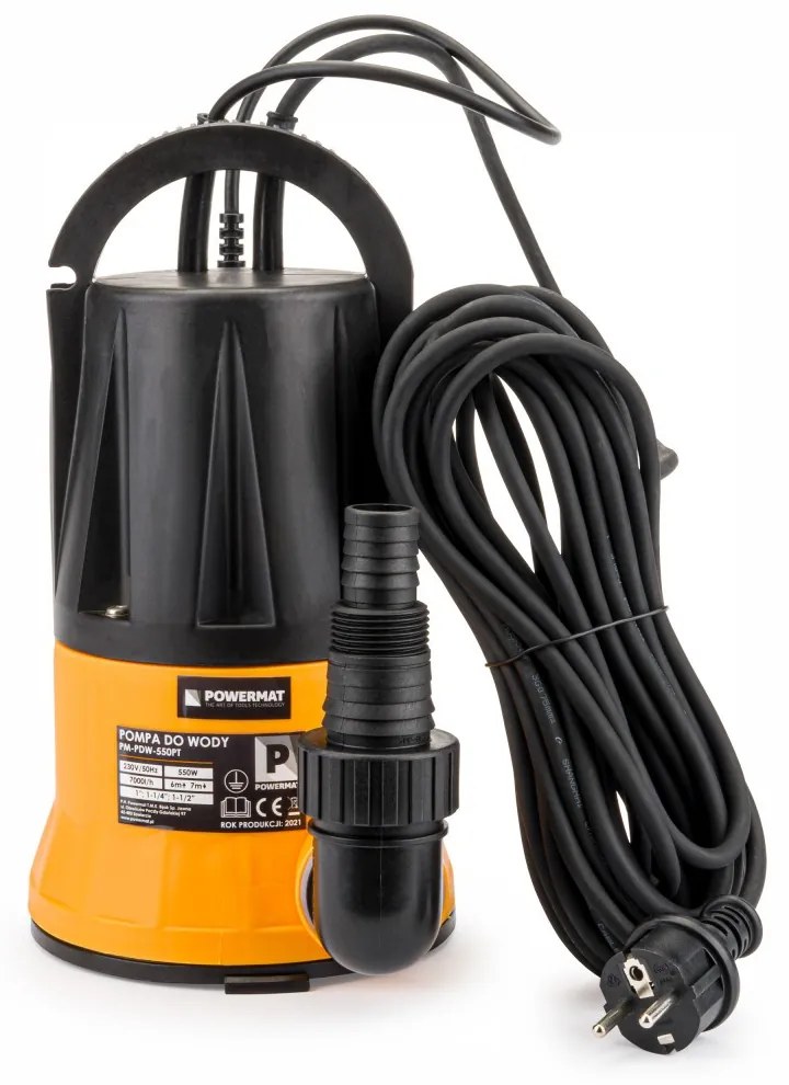 Ponorné čerpadlo 550W 7000l/h | PM-PDW-550PT